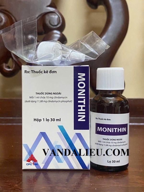 Dung dịch bôi ngoài da monithin 30ml