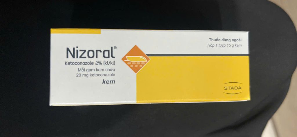 Nizoral cream 20g. kem bôi trị nấm ngoài da, lang ben.