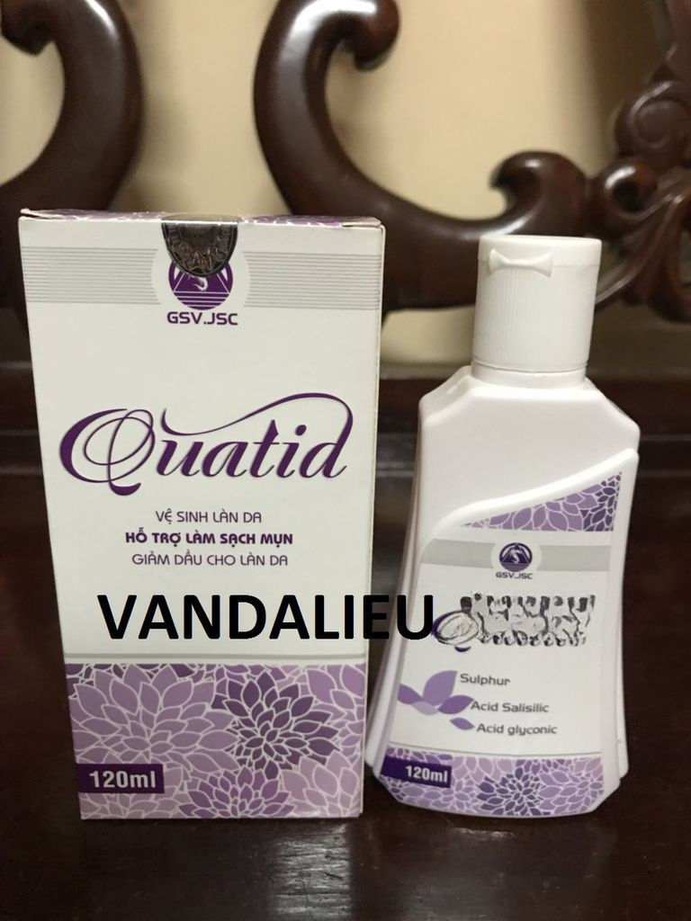 Quatid 120ml. làm sạch mụn và giảm dầu cho da
