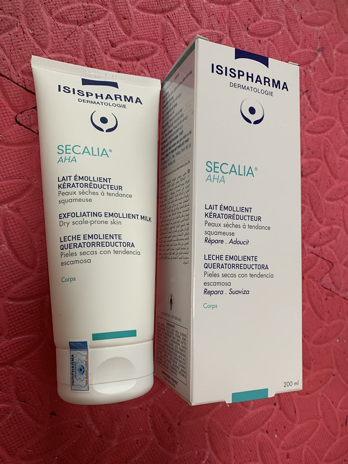 Kem giảm da khô dày sừng isis pharma secalia aha 200ml