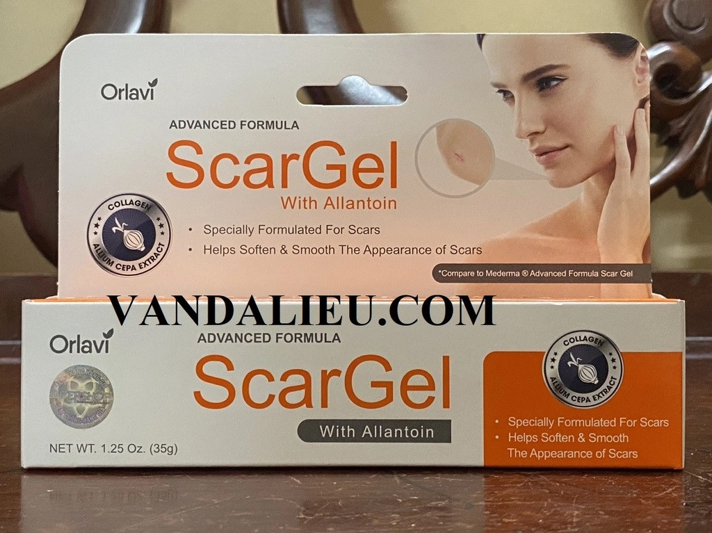 Orlavi gel làm mờ sẹo orlavi scargel 35g