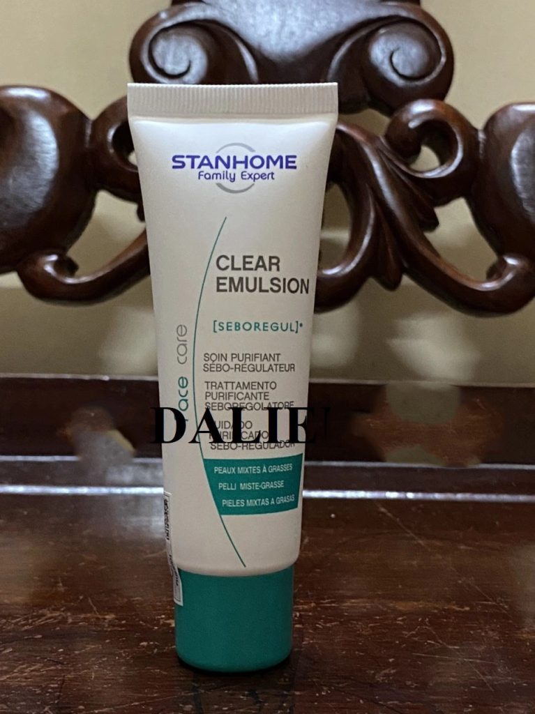 Stanhome dermo clear emulsion 40ml. kem dưỡng ẩm kiềm dầu ngăn ngừa mụn cho da dầu, mụn.