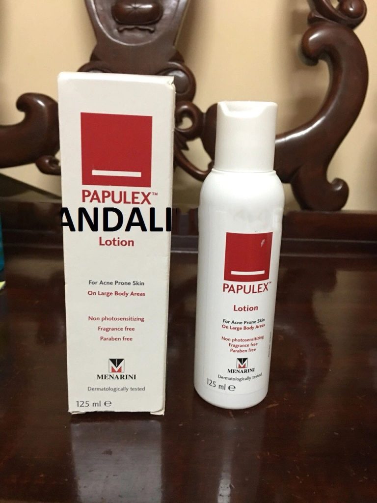 Sữa dưỡng thể papulex lotion 125ml.