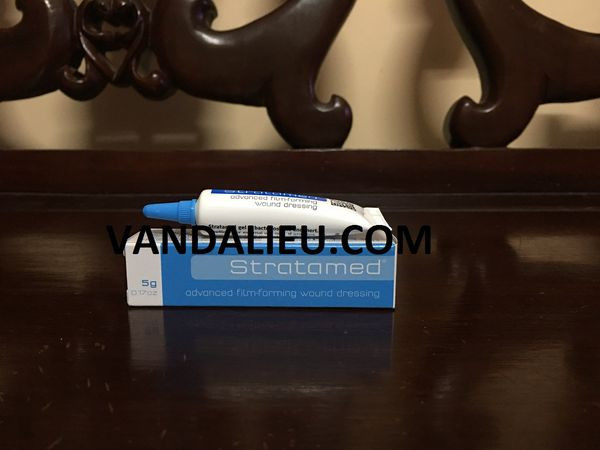 Stratamed gel 5g. gel điều trị sẹo dành cho vết thương hở.
