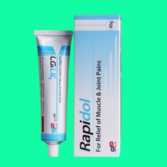 Kem bôi ngoài da rapidol 60g