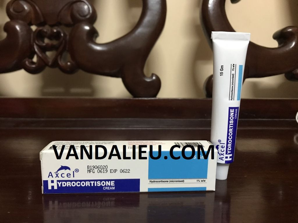 Kem bôi da Axcel hydrocortisone cream 15g