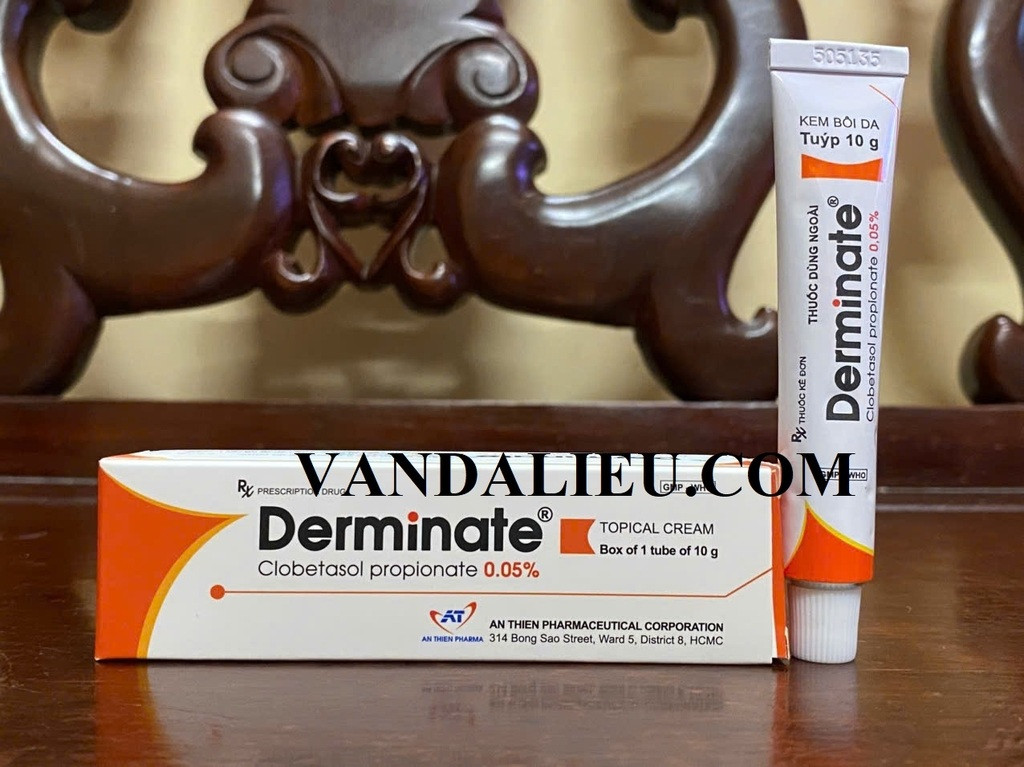 Kem bôi ngoài da derminate 10g