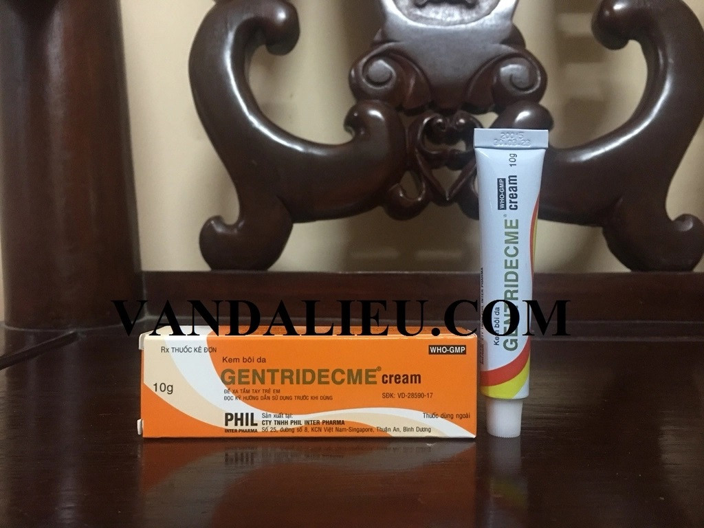 Kem bôi ngoài da gentridecme cream 10g