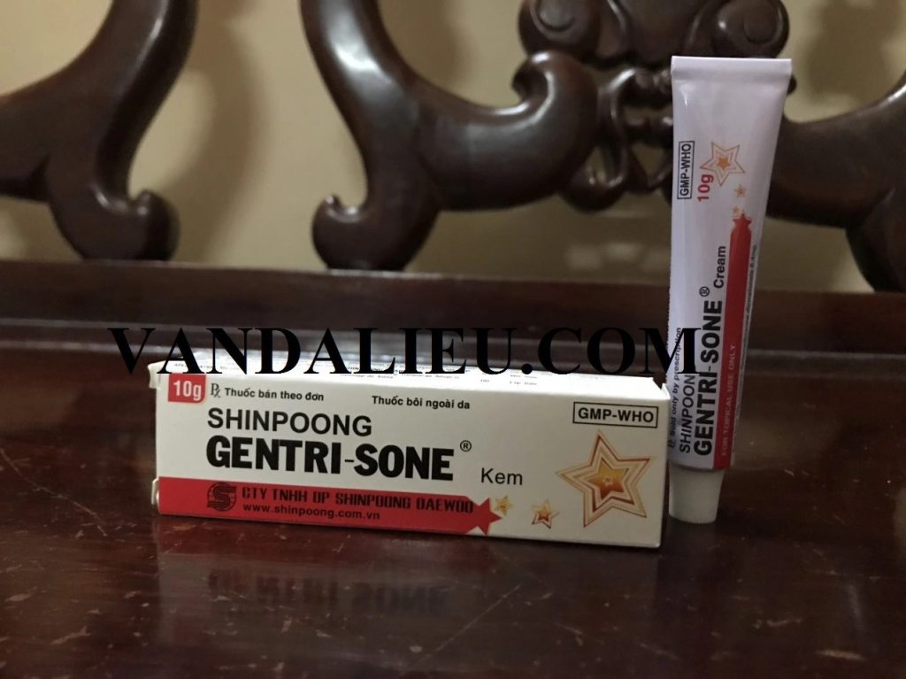Kem bôi ngoài da gentrisone 10g