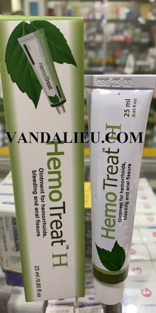 Hemotreat h ointment giúp giảm triệu chứng và cấp độ trĩ sau 30 ngày  (tuýp 28.3gr)