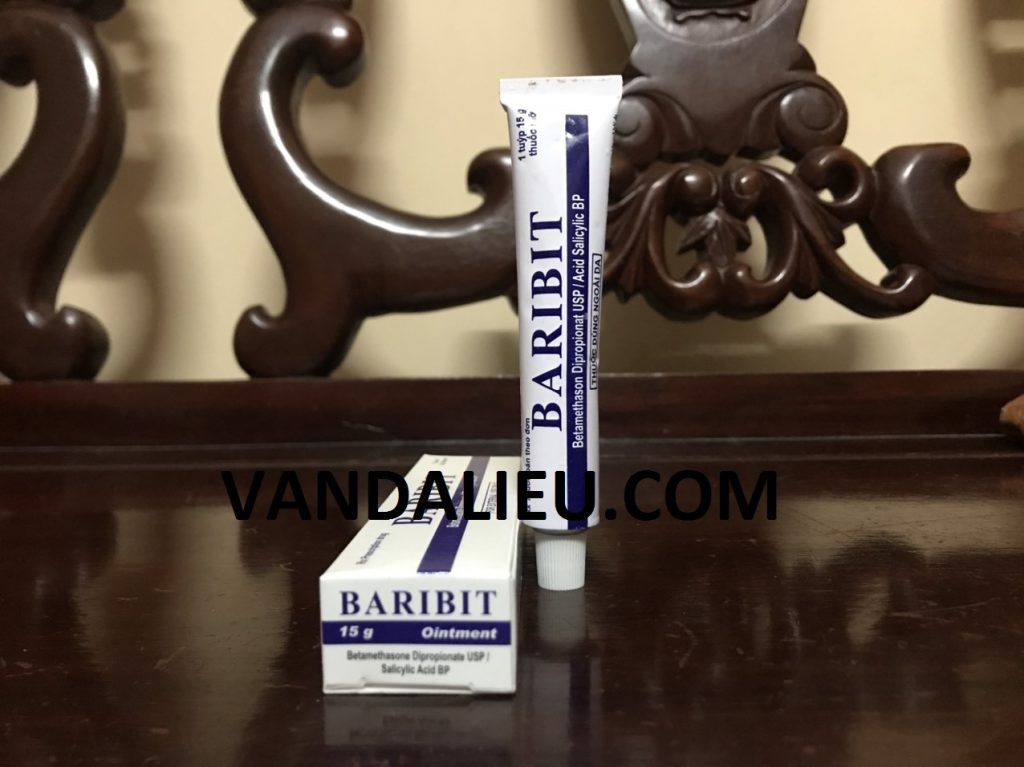 Kem bôi làm dịu da ngứa baribit 15g