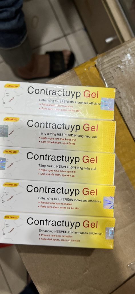 Kem làm mờ vết thâm sẹo contractuyp gel 15g