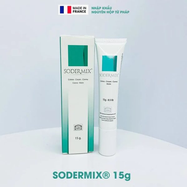 Kem bôi ngoài da sodermix cream 15g