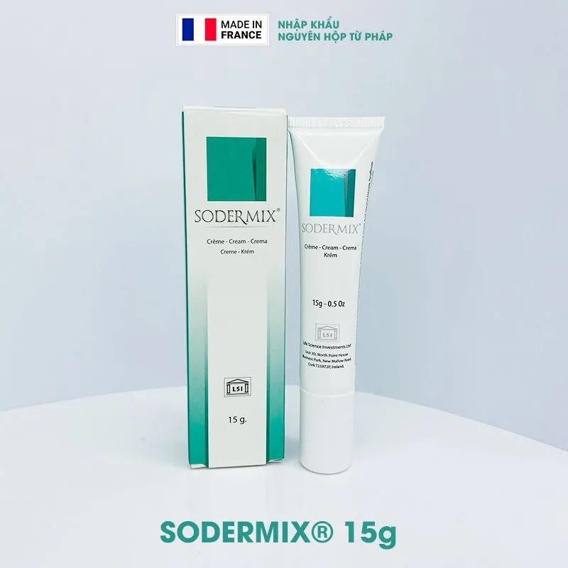 Kem bôi ngoài da sodermix cream 15g