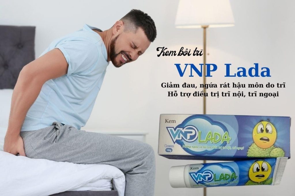 Kem bôi trĩ vnp lada  10g