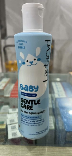 Sữa tắm gội hàng ngày lactacyd baby gentle care 250ml