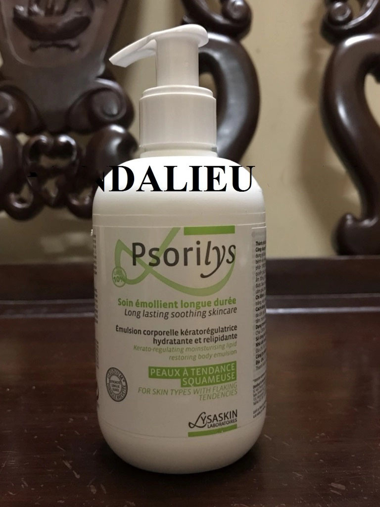 Psorilys soin emollient 200ml. điều trị vẩy nến, á sừng, vẩy phấn trắng, vẩy phấn hồng, vẩy cá, eczema...