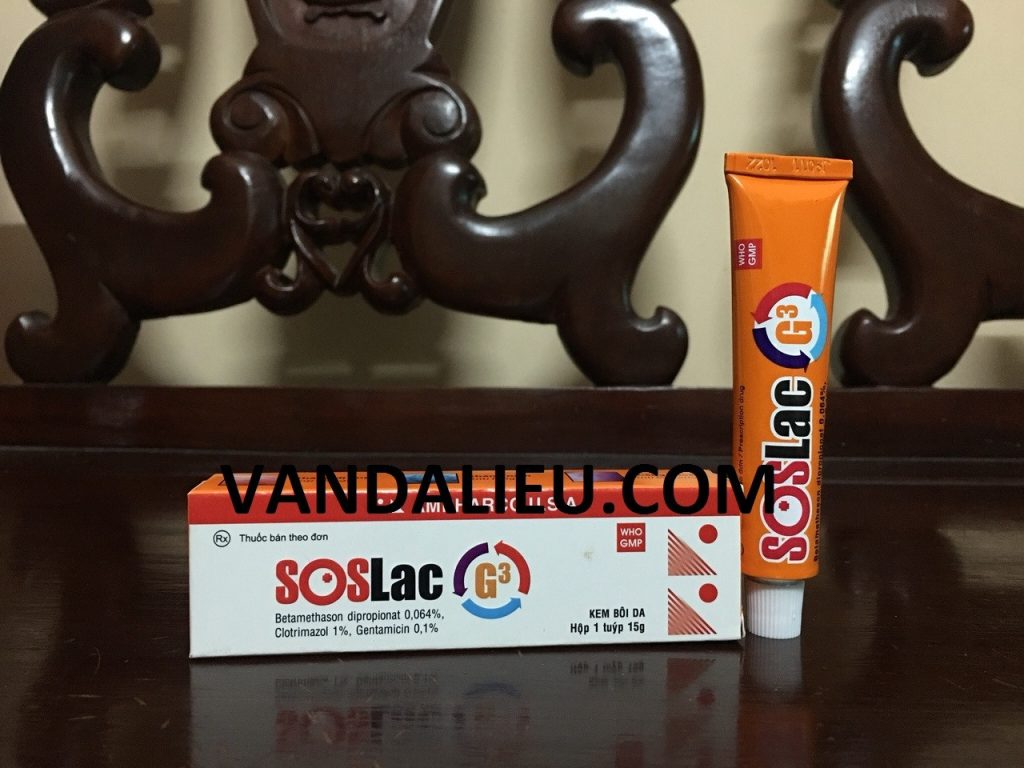 Kem bôi da soslac g3 15g