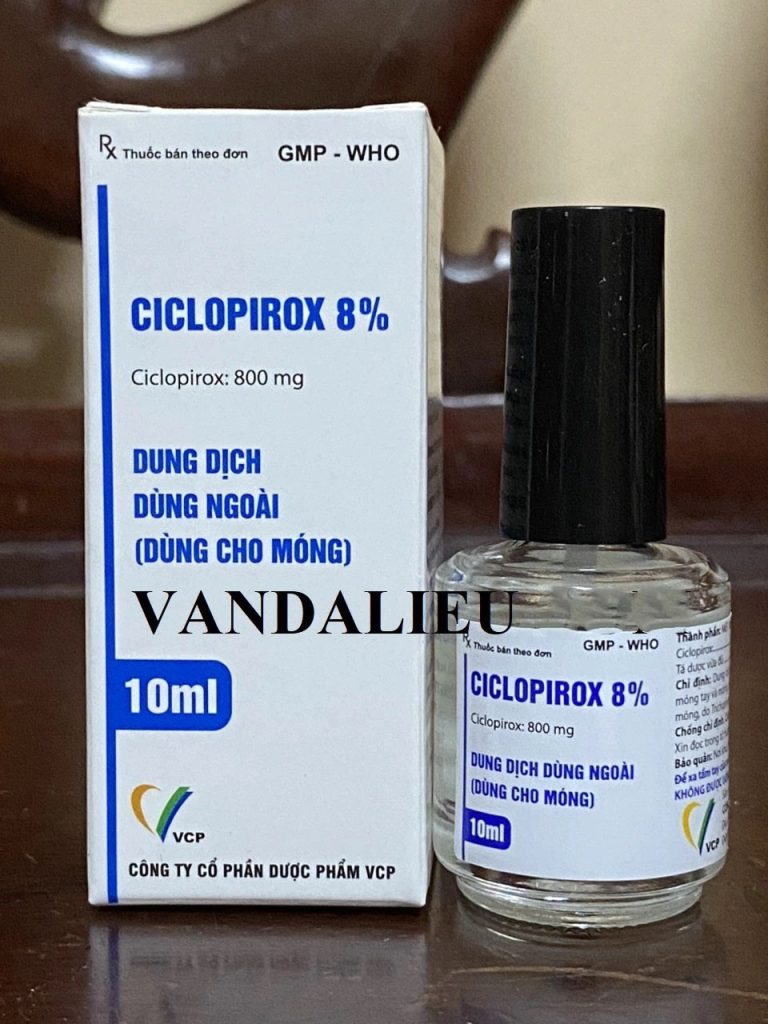 Dung dịch chăm sóc móng Ciclopirox 8% 10ml