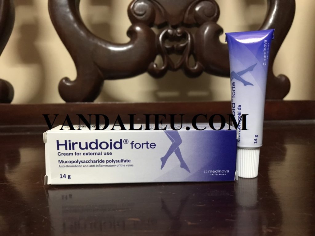 Kem điều trị viêm tĩnh mạch hirudoid forte 14g