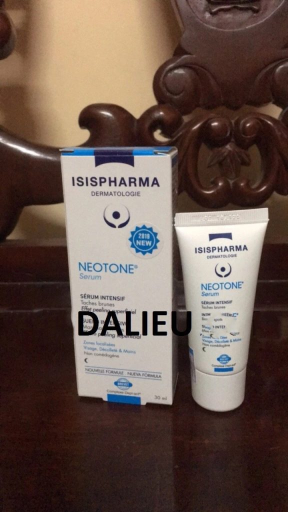 Isis pharma neotone serum 30ml. hỗ trợ điều trị nám, sạm da , tàn nhang cho da thường