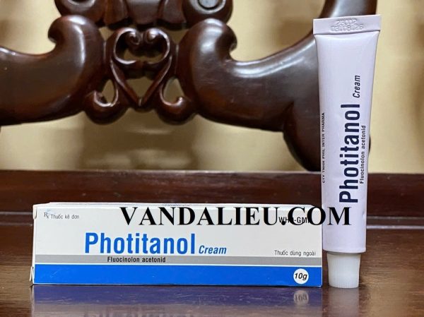 Kem bôi ngoài da photitanol cream 10g