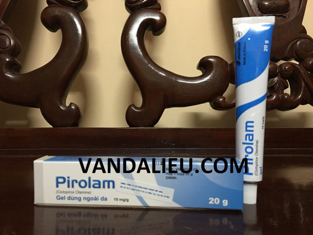 Pirolam gel 20g. thuốc điều trị  nấm
