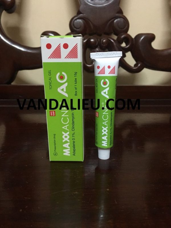 Maxxacne-ac 15g. thuốc điều trị  mụn trứng cá