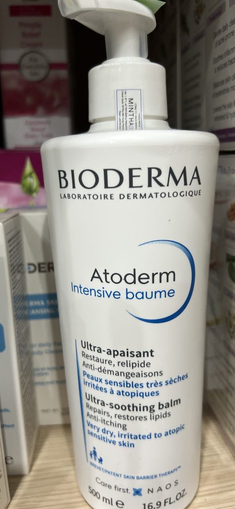 Kem bioderma atoderm intensive baume 500ml. kem cấp ẩm mùa đông