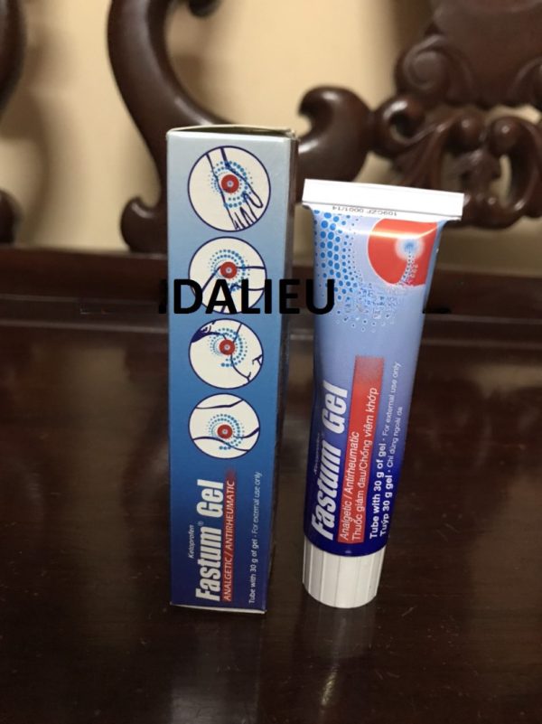 Fastum gel 30g. thuốc giảm đau & chống viêm