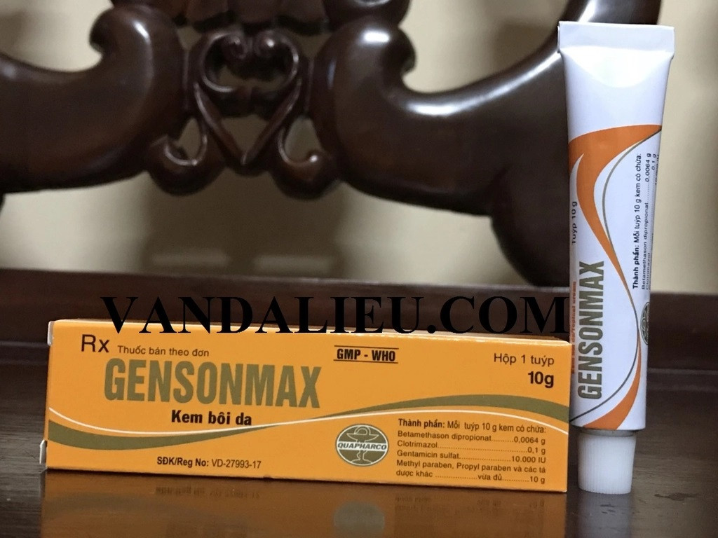 Kem tr viêm da gensonmax 10g