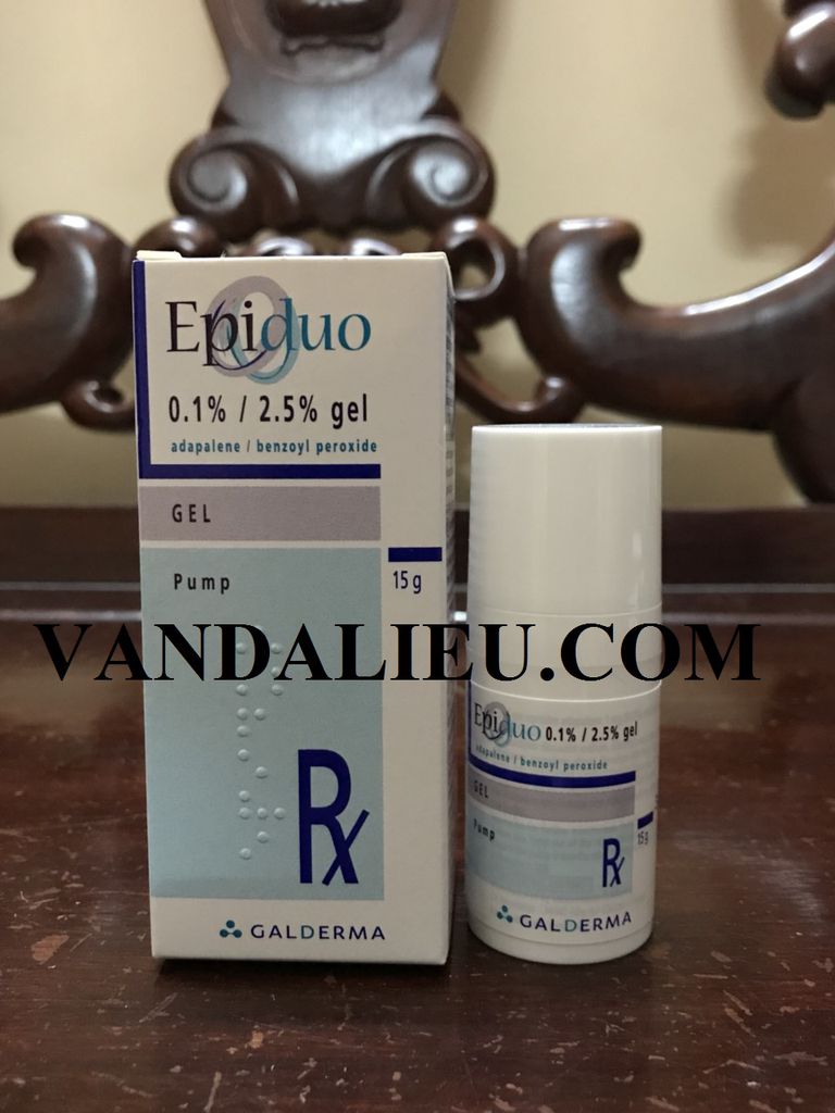 EPIDUO 0,1 % / 2,5% GEL 15G - BÔI MỤN TRỨNG CÁ VIÊM , MỤN ĐẦU ĐEN