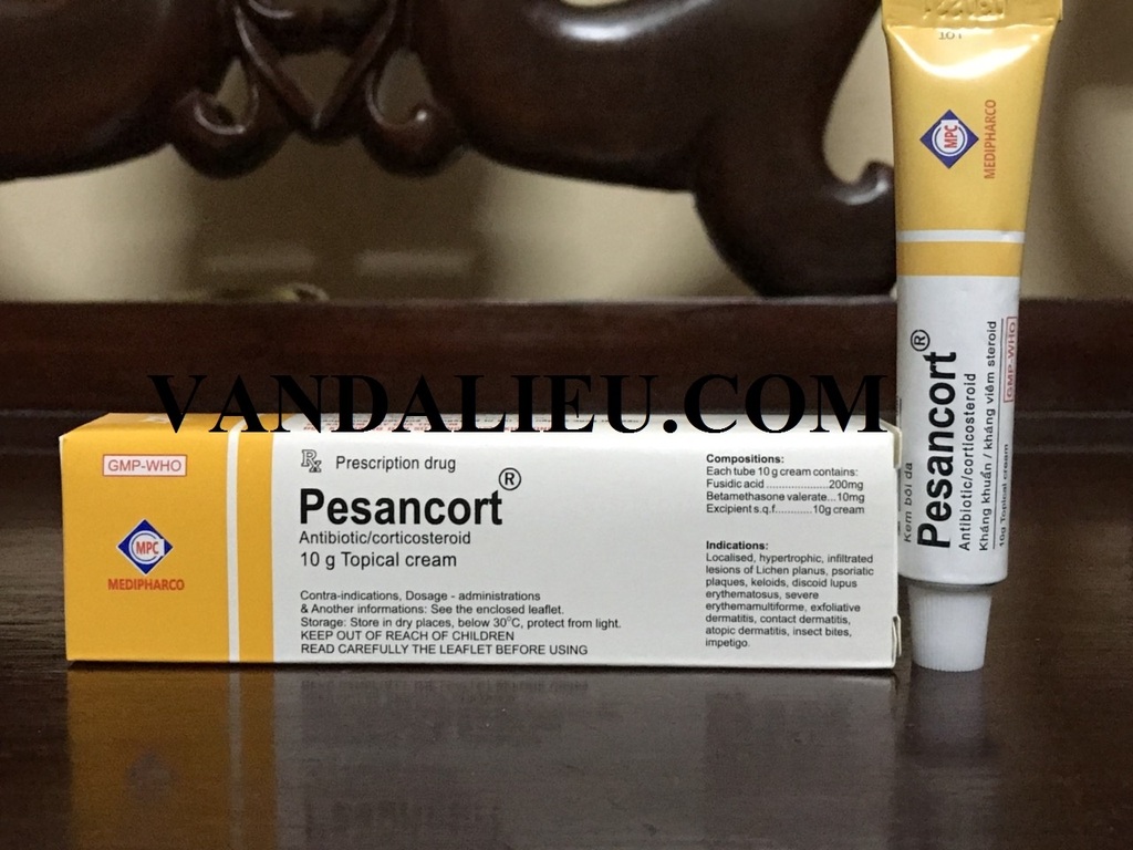KEM BÔI NGOÀI DA PESANCORT CREAM 10G